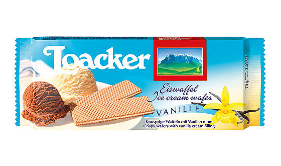 Loacker Eis-Waffel Vanille 75g