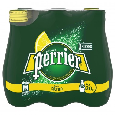Perrier 20CL VP Citron – Barquette de 4 packs x6