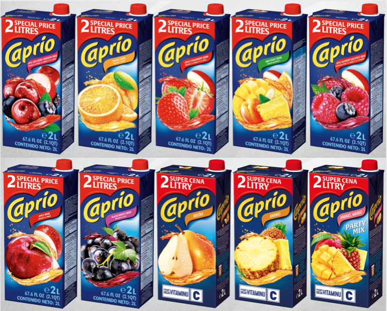 Caprio drink  carton 2 l